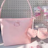 ราคา Just Star กระเป๋าสะพายผญ งานปัก ไนลอน กระเป๋า hello kitty กระเป๋าคิตตี้ กระเป๋าถือ กระเป๋าทรงถัง ถุงผ้าใส่ของ (23644203873)