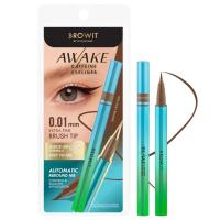 ราคา บราวอิท น้องฉัตร อายไลเนอร์ เส้นเล็ก เขียนง่าย ไม่แพนด้า กันน้ำ 0 5g Browit Ultra Fine Eyeliner Aurora Long Stay (23761506395)