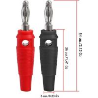ราคา Binding โพสต์เทอร์มินัลปลั๊กกล้วย 4 มม สีแดงและสีดําทองชุบ 4 มม หญิงและชายปลั๊กกล้วยกล้วยซ็อกเก็ต Terminal (24270547661)