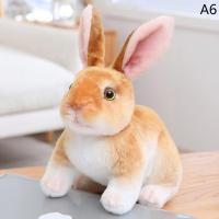 ราคา ZYYUEQIN4 จำลองกระต่ายตุ๊กตาขนสัตว์สมจริง Kawaii สัตว์อีสเตอร์กระต่ายของขวัญของเล่น (23711959121)