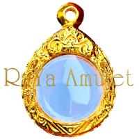 ราคา กรอบพระสำเร็จรูป งานไมครอน ทรงพระผงจันทร์ลอย ทรงกลม ใส่เหรียญบาท รหัส 276 (19918775055)