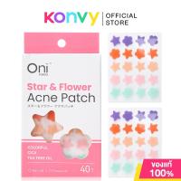ราคา Oni Acne Patch โอนิ แผ่นแปะสิวไฮโดรคอลลอยด์ Star 36 Dots Star Flower 40 Dots (24411751642)