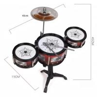 ราคา So starry กลองชุดเด็กสมจริง กลองของเล่น กลองชุดของเล่น กลอง กลองชุด กลองชุดใหญ่3ใบ (23821687763)