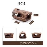 ราคา ดินเผาบ้านปลา กุ้ง สัตว์น้ำ Purple Sand ตกแต่งตู้ปลา ถ้ำ ขอนไม้ปลอมที่หลบภัย (24456061920)