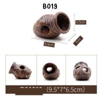 ราคา ดินเผาบ้านปลา กุ้ง สัตว์น้ำ Purple Sand ตกแต่งตู้ปลา ถ้ำ ขอนไม้ปลอมที่หลบภัย (24456061923)