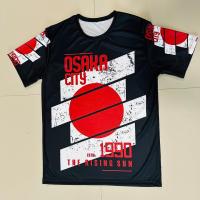 ราคา เสื้อยืดลาย OSAKA JAPAN สีดำลายใหม่ล่าสุด สุดเท่ (19745528324)