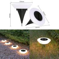 ราคา Healer Solar light โคมไฟสนาม ฝังพื้น LED ไฟปักสนาม ไฟโซล่าเซลล์ รูปแบบสวน แต่งสวนทางเดิน 360 องศา IP65 กันน้ำ (23319875702)