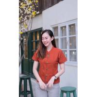ราคา เสื้อผ้าฝ้ายเสื้อพื้นเมืองกระดุมเหรียญ (20491546673)