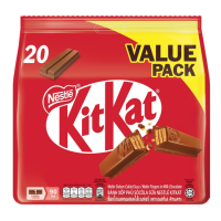 ราคา KitKat ช็อกโกแลตนมสดสอดไส้เวเฟอร์ 17 กรัม 20 ชิ้น EXP 12 2025 (23872863262)