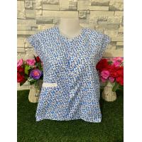 ราคา เสื้อกระดุมผ่าหน้า เสื้อคนแก่ เสื้อคอกระเช้ากระดุมผ่าหน้า เสื้อคอกลมแขนล้ำ รุ่น320 (24534696918)