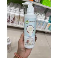 ราคา TROPICANA Virgin Coconut Dil ทรอปิคา โคโคนัท สกิน โลชั่น (24397076554)