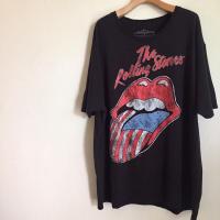 ราคา New เสื้อ รูปแบบใหม่ The Rolling Stone T shirt เสื้อยืดสั้นทรงหลวมอินเทรนด์อเนกประสงค์สำหรับฤดูร้อนcotton (23127802983)