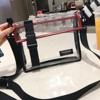 ราคา myspaceshop M1790 กระเป๋าสะพายข้างพลาสติกใสกันน้ำ FASHION (14569188666)