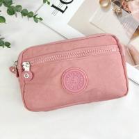 ราคา กระเป๋าผ้า 4 ซิบ สีสวยมาก น่าใช้สุดๆ มีสายยาวสะพายข้าง และสายคล้องมือ ใส่โทรศัพท์ได้ กระเป๋าสตางค์ กระเป๋าตัง กระเป๋าสะพายข้าง (19598220737)