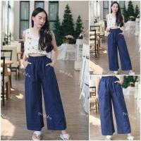 ราคา กางเกงผ้าฝ้ายพื้นเมือง กางเกงขายาว (15781938735)