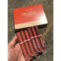 ราคา พร้อมส่งค่ะ เซตลิปจุ่มเนื้อกำมะหยี่ 6 สี Heng Fang Lip gloss Silky Lasting No H7029 (22842913907)