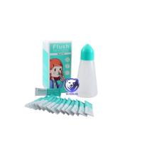 ราคา Flush Nasal and Sinus Wash อุปกรณ์สำหรับล้างจมูก แถมแปรงล้างขวด และเกลือ 14 ซอง 1 ชุด (22926894942)