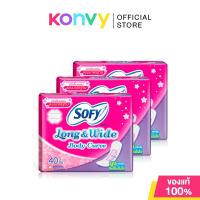 ราคา Sofy แผ่นอนามัย Long Wide Body Curve Scented 40pcs x 3 Packs โซฟี แผ่นอนามัยมีกลิ่นหอม นูนกระชับ ซึมซับมั่นใจ (24268835534)