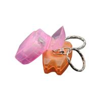 ราคา 5 ชิ้นแบบพกพาไหมขัดฟันพวงกุญแจเครื่องมือทําความสะอาดฟันผสมสี Oral Care Travel Essential ทันตแพทย์ของขวัญ (24575596788)