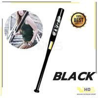 ราคา โลหะแข็งคุณภาพดีไม่เป็นสนิม น้ำหนักเบา ขนาด30 นิ้ว ไม้เบสบอลรถป้องกันตัวเองเคลือบด้านสีดำ (23176169556)