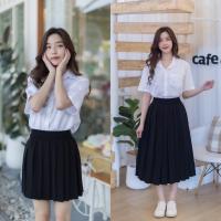 ราคา กระโปรงพลีทนักศึกษา จีบเล็ก จีบใหญ่ จีบทวิส ความยาว 14 36 นิ้ว เอวฟรีไซต์ 24 32 (21394390289)