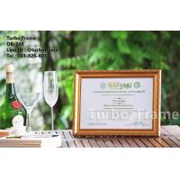 ราคา Turbo Frame กรอบรูป A4 ใส่ใบประกาศ สีทอง (340398791)