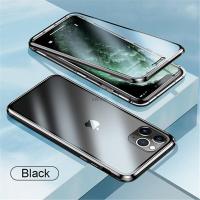 ราคา เคสกันชนโลหะ360เต็มรูปแบบกระจกสองด้านสำหรับ IPhone 11 13 14 Pro Max 12 Mini XR 8 7 Plus SE 2022 14Pro IPones (18200314003)
