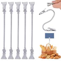 ราคา 12ชิ้นคลิปหนีบผมปากจระเข้อเนกประสงค์หัวคู่สายยางรูปภาพบัตรรูปภาพ DIY ที่ใส่กระดาษโน้ตอุปกรณ์สำนักงาน18 28ซม (24473583070)