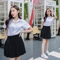 ราคา กระโปรงพลีทนักศึกษา จีบเล็ก จีบใหญ่ จีบทวิส ความยาว 14 36 นิ้ว เอวฟรีไซต์ 24 32 (21394390266)