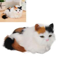 ราคา การจำลองตุ๊กตาแมวตุ๊กตาน่ารักการแสดงออกเปิดตาเหมือนจริงจำลองตุ๊กตาแมวผมเทียมสัมผัสนุ่มสำหรับตกแต่งบ้าน (23683856208)