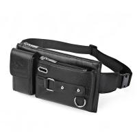 ราคา กระเป๋าคาดเอวหนังแท้สำหรับผู้ชาย ความจุขนาดใหญ่ กระเป๋าสะพายข้างแบบสะพายข้างได้ 2 ด้าน กระเป๋าใส่ของกลางแจ้งแบบนิ่ม ปิดด้วยซิป (22273116996)