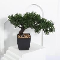ราคา ต้น Xiya ต้นปักต้นสนประดิษฐ์บอนไซประดิษฐ์ขนาดเล็กต้นไม้ญี่ปุ่นวัสดุ PP PE บอนไซตกแต่งสวน (24464835082)