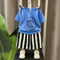 ราคา ชุดเสื้อยืดเด็กแขนสั้น สไตล์ลำลอง คอกลม ลายการ์ตูนน่ารัก แบบใส่ได้ทั้งเด็กผู้ชายผู้หญิง1 4ขวบ (24484230357)