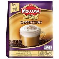 ราคา MOCCANA CAPPUCCINO กาแฟปรุงสำเร็จชนิดผง มอคโคน่า คาปูชิโน 17 กรัม x 12 ซอง (20672975033)