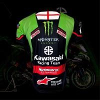 ราคา เสื้อยืดคอกลม MotoGP Kawasaki Racing Team เสื้อยืดโมโตจีพี ทีม คาวาซากิ เรสซิ่ง WB0005 รุ่น Jonathan Rea 1 ไซส์ S 5XL (12495382924)