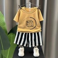 ราคา ชุดเสื้อยืดเด็กแขนสั้น สไตล์ลำลอง คอกลม ลายการ์ตูนน่ารัก แบบใส่ได้ทั้งเด็กผู้ชายผู้หญิง1 4ขวบ (24484230359)