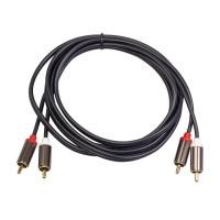 ราคา Mday M 1M 1 8M 3M 5M 2RCA To 2 RCA ชายสาย RCA Audio Cable 1 5M 3M 5M 10M สำหรับโฮมเธียเตอร์ DVD HDTV เครื่องขยายเสียง CD soundbox ของแท้100 (10761512574)