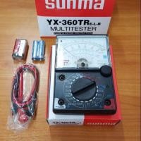 ราคา มัลติมิเตอร์เข็ม วัดไฟ รุ่น sunma YX 360TR E L B มีย่านวัดแบบ BUZZER (24477892460)