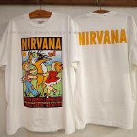 ราคา Vintage NIRVANA 1993 LIVE at Astro Arena Houston เสื้อวินเทจ เสื้อทัวร์ คอนเสริต วง ร๊อค เสื้อยืดวง (22855614345)