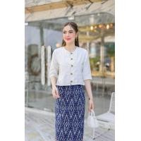 ราคา เสื้อผ้าฝ้ายผ้าพื้นเมืองเสื้อกาสะลองผ้าฝ้ายเชียงใหม่ (23802192195)