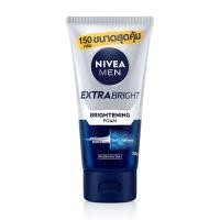 ราคา ส่งฟรี พร้อมส่ง 150 g NIVEA MEN Extra Brigh foam mud foam โฟมล้างหน้า นีเวีย ฟอร์เมน สำหรับผู้ชาย โคลนโฟม นีเวียไบร้ท์โฟม (21056483650)