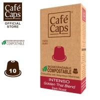 ราคา Cafecaps กาแฟ แคปซูล Nespresso compatible capsules สิกาแฟอราบิก้าแหล่งชั้นดีของไทยและทั่วโลก คั่วเข้ม กลาง (23649828439)