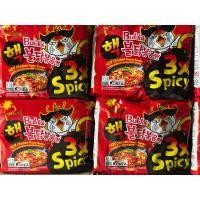 ราคา มาม่าเกาหลีไก่แกร่งรสรสไก่ สูตรเผ็ดx3รส ไก่ สูตรเผ็ดมาก 140กรัม มี 5 ซอง Samyang Hot Chicken Flavor Ramen 3x Spicy (24442483670)
