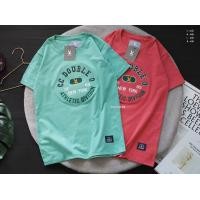 ราคา เสื้อยืดแขนสั้น งานปัก งานป้าย Cotton 100 SMLXL (16776414336)