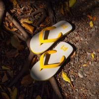 ราคา เปิดตัว ฅนอีสาน รองเท้าแตะ หูหนีบ หูคีบ สีเหลือง ใส่สบาย ใส่ชิวๆไปเดินทะเลหรือนา รองเท้าแตะยางพาราEsarnY (22759277658)