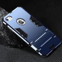 ราคา เคสโทรศัพท์กันกระแทกเกรดทหารสำหรับ Apple iPhone 5 5S 5C iPhone SE 2016เคสโทรศัพท์กันกระแทกสองชั้นพร้อมฝาปิดขาตั้งที่มองไม่เห็นผิว (13814161201)