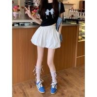 ราคา กางเกงขาสั้นทรงบอลลูน เอวสูงยางยืด Size S 3XL นื้อผ้าใส่สบาย (23966879183)