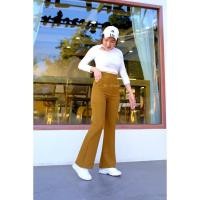 ราคา กางเกงขาม้า ผ้ายืด สาวอวบ หุ่นเพรียว เนื้อผ้าวูลเวฟ สาวอวบใส่สบาย (23304201953)