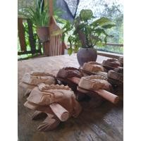 ราคา Wood frog have voice 5 inch กบไม้ กบมีเสียง ของเล่นฝึกทักษะ ของเล่นไม้ ของที่ระลึก (20898629446)
