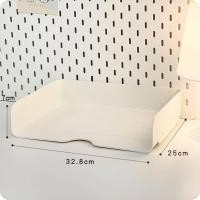 ราคา แถมSticker ถาดเอกสาร A4 ถาดใส่เอกสาร กล่องเก็บของ สีใส กล่องใส่เอกสาร ตะกร้า ตะกร้าA4 กล่องเอกสาร (21382058288)